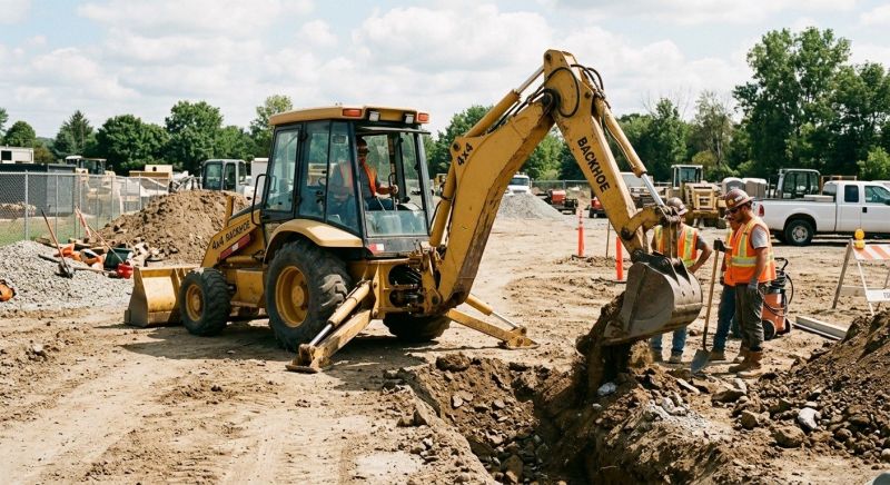 Backhoe Trenching in Atlanta, GA