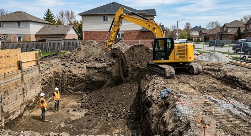 Footer Excavation in Salt Lake City, UT