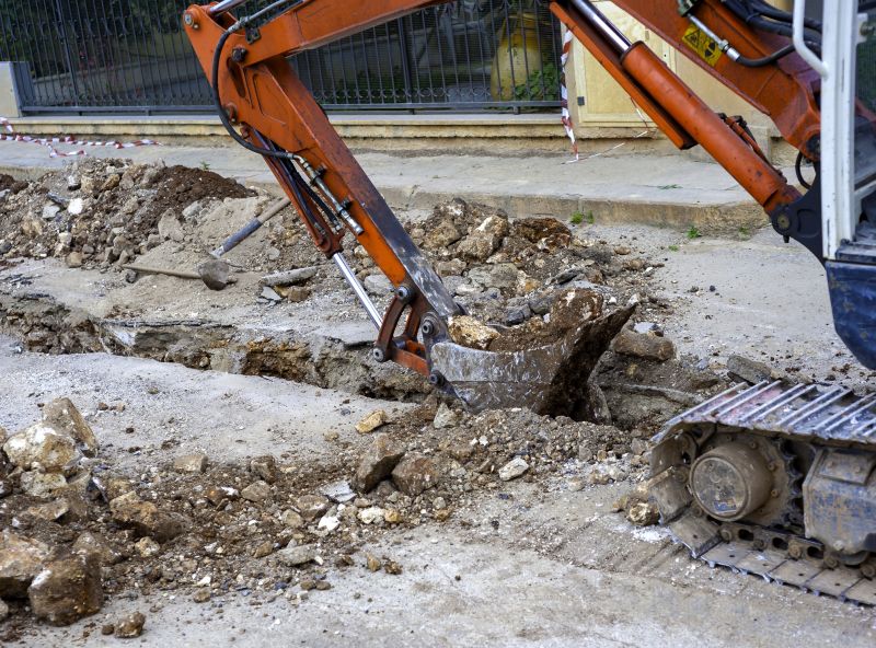 Gas Line Excavation in Atlanta, GA