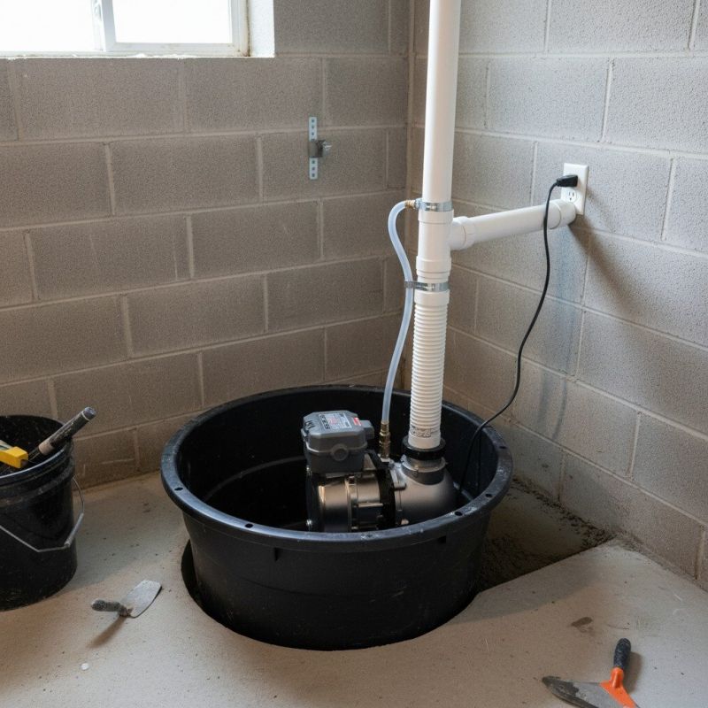 Sump Pump Plumbing in West Des Moines, IA
