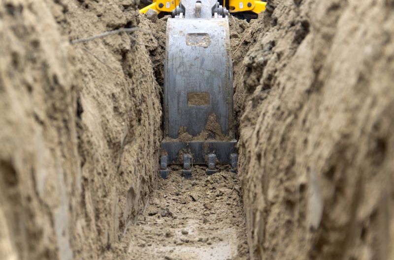Backhoe Trenching in Houston, TX