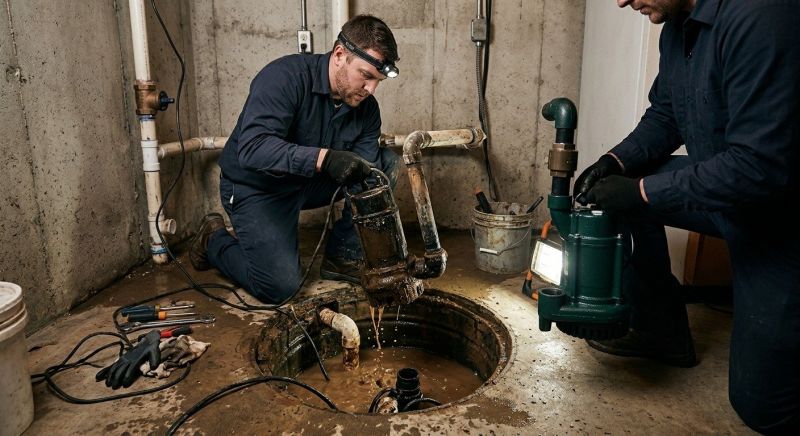 Basement Sump Pump Service in Dothan, AL