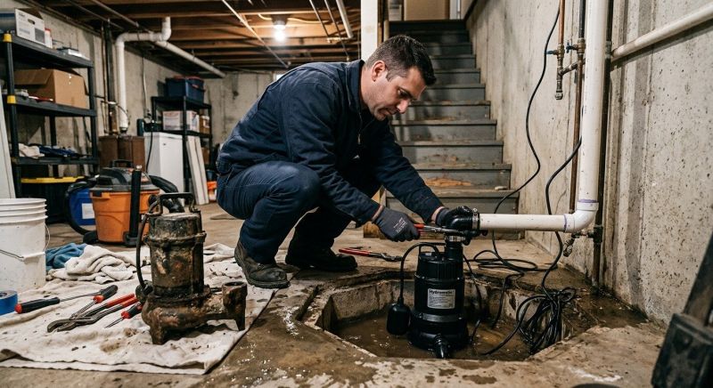 Basement Sump Pump Service in Huntsville, AL
