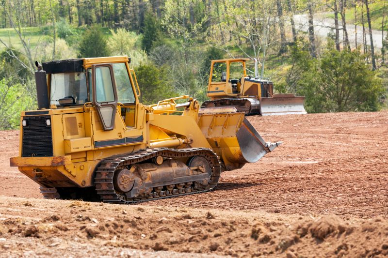 Bulldozer Clearing in Houston, TX