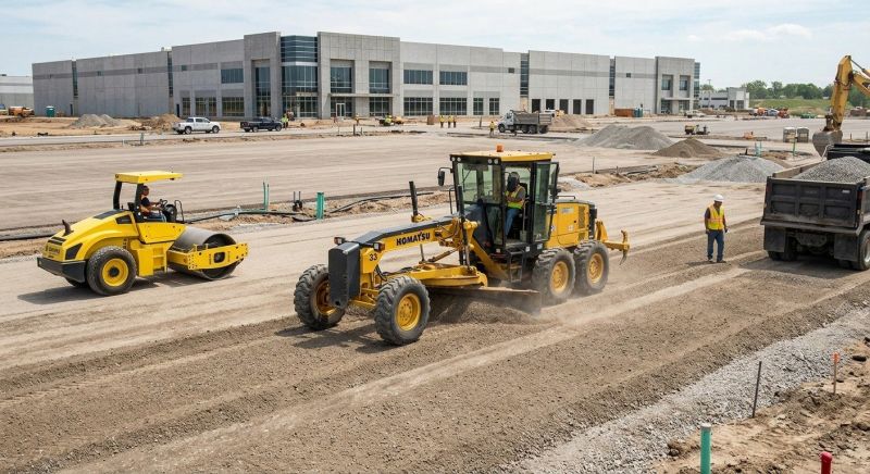 Commercial Grading Service in South Houston, TX