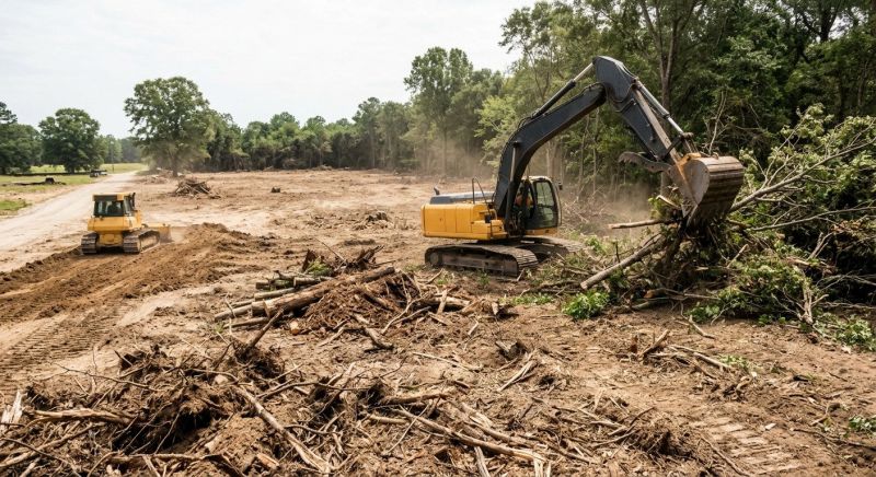 Commercial Property Clearing in Katy, TX