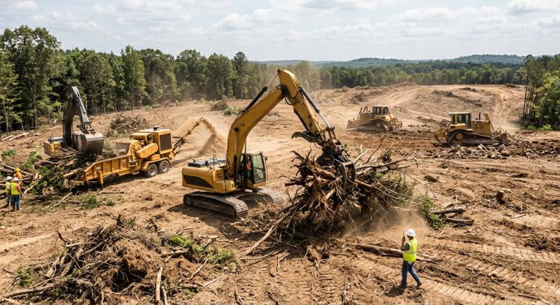 Commercial Property Clearing in Katy, TX
