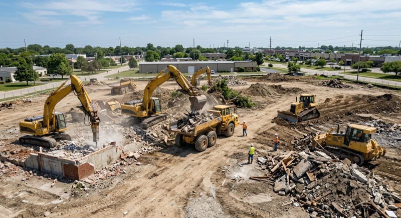 Commercial Site Clearing in Katy, TX