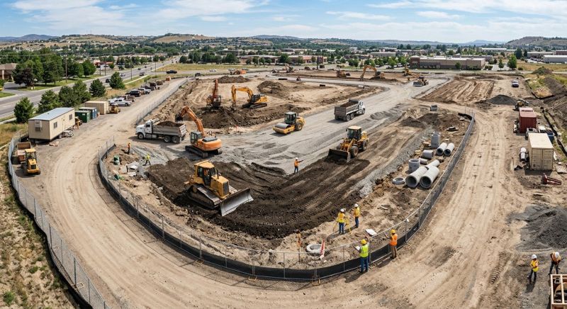 Commercial Site Preparation in Atlanta, GA
