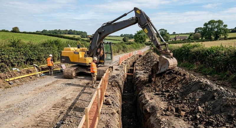Construction Excavation in Houston, TX