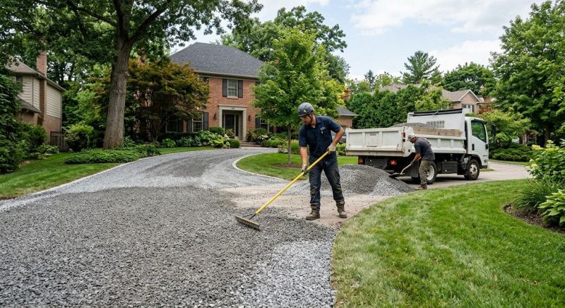 Crusher Run Installation in Calvert County, MD