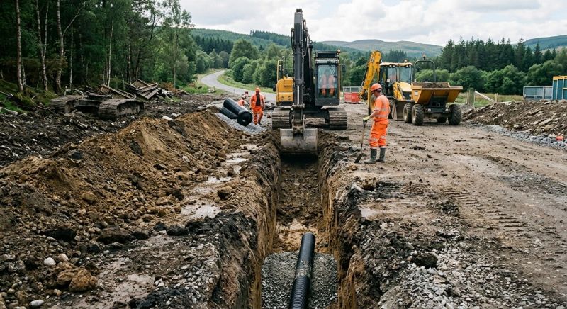 Drainage Ditch Excavation in Atlanta, GA