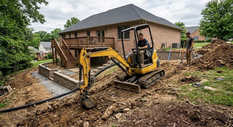 Footer Excavation in Houston, TX