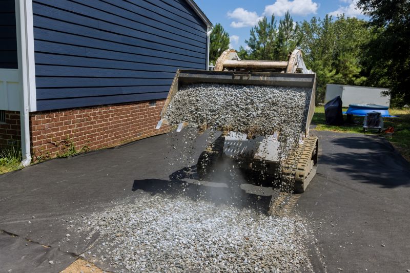 Gravel Spreading in Calvert County, MD