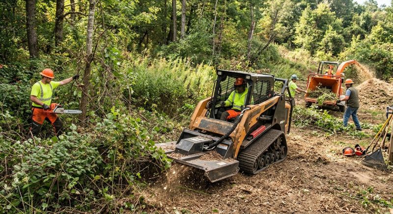 Lake Lot Clearing in Houston, TX