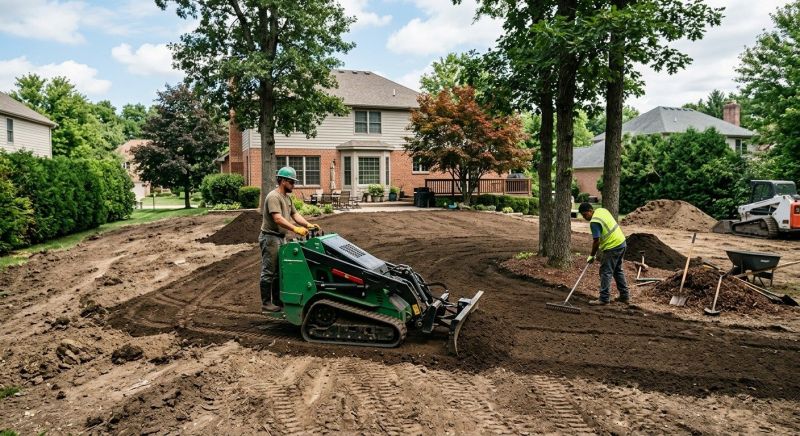 Land Leveling in Houston, TX