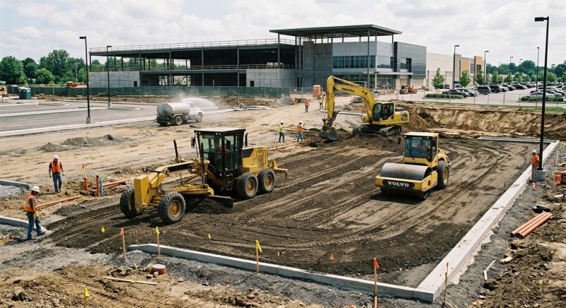 Parking Lot Excavation in Provo, UT