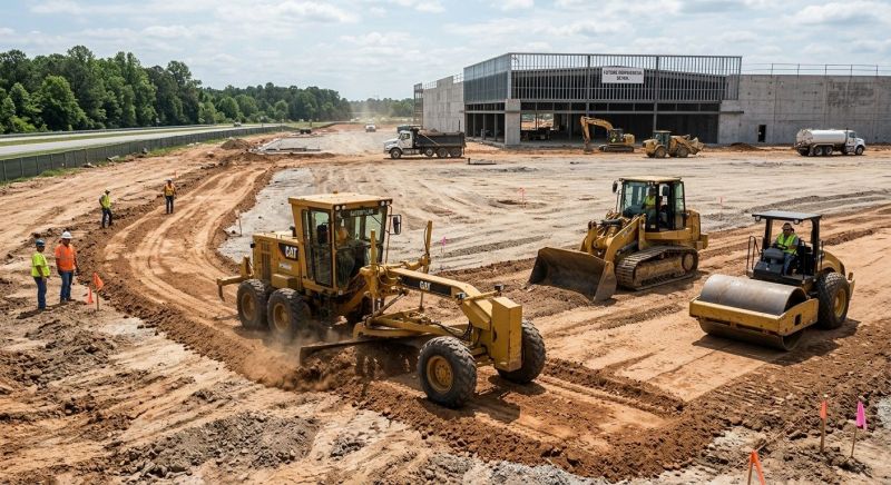 Parking Lot Leveling in Cleveland, TN