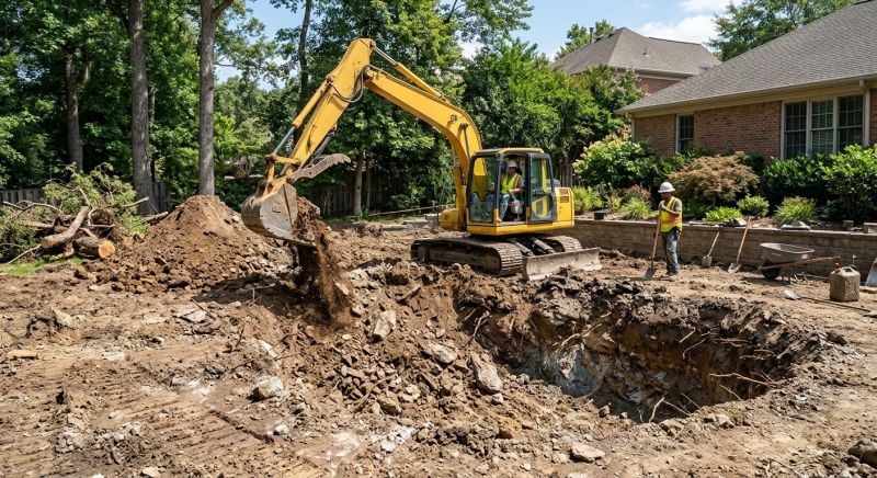 Pool Land Clearing in Salt Lake City, UT