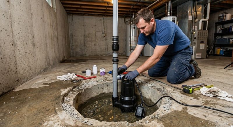 Sump Pump Relocation in Birmingham, AL