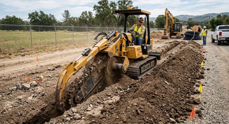 Trenching Service in Houston, TX